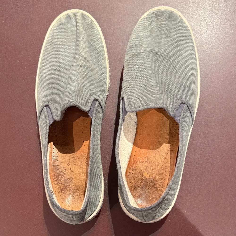 Rivera Men's Gray Slip-On Shoes